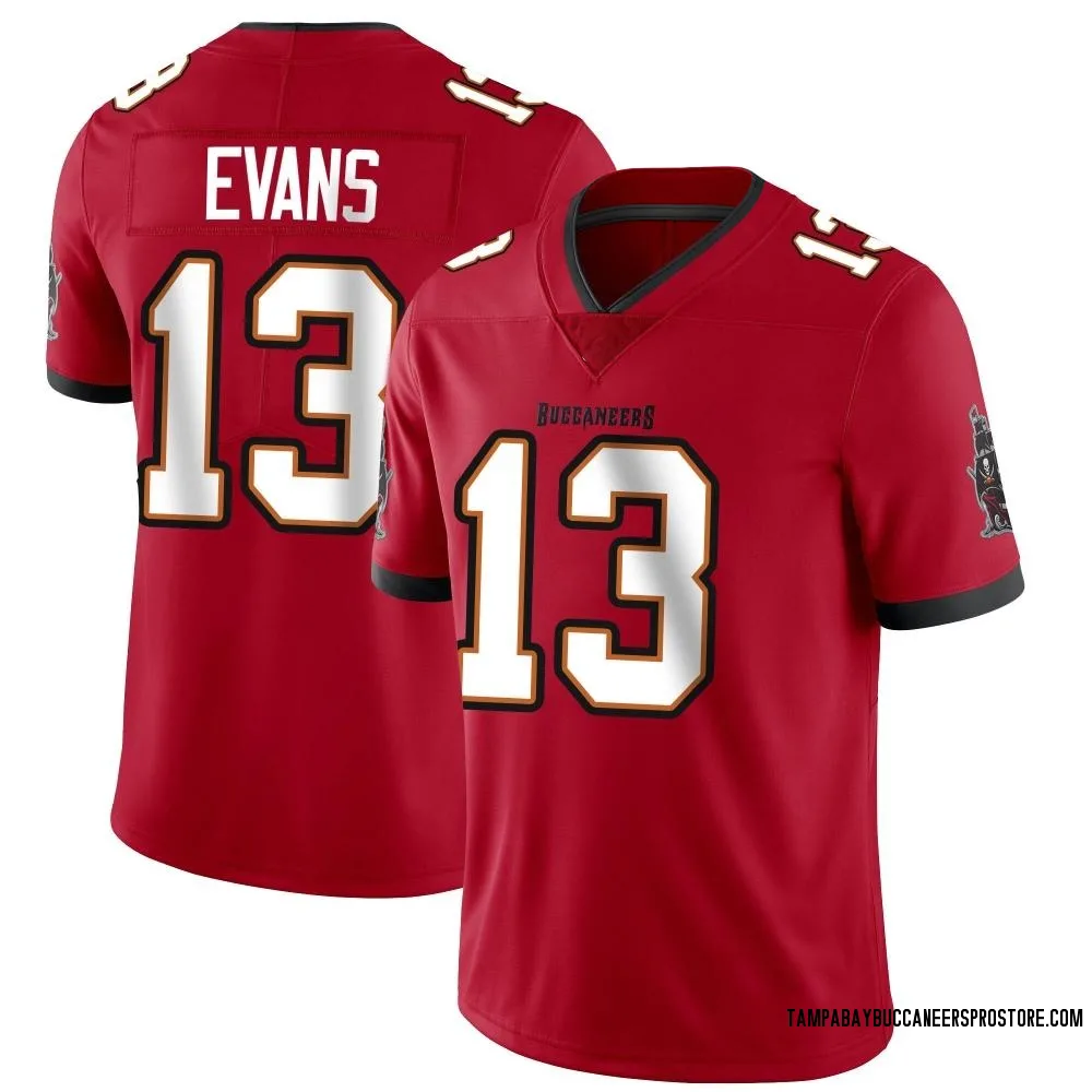 Adult Limited Mike Evans Tampa Bay Buccaneers Red Team Color Vapor Untouchable Jersey